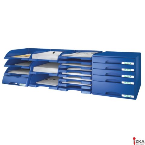 Półka na dokumenty LEITZ Plus Slim niebieski 52370035 Półka na dokumenty LEITZ Plus Slim niebieski 52370035