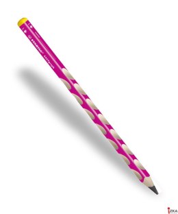 Ołówek STABILO Easygraph HB różowy dla leworęcznych 321/01-HB-6