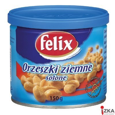 Orzeszki ziemne solone FELIX 140g puszka Orzeszki ziemne solone FELIX 140g puszka