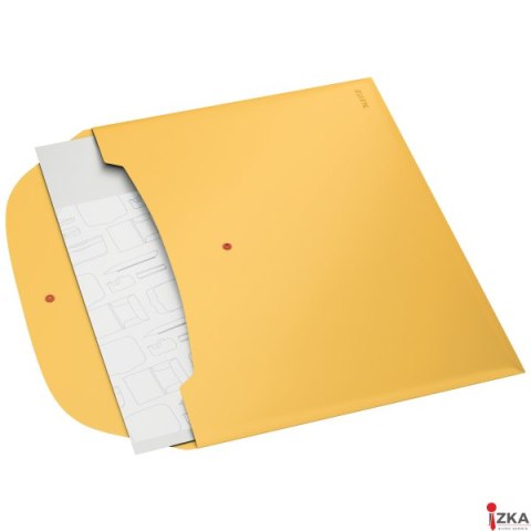 Teczka kopertowa z 2 przegródkami Leitz Cosy, żółta 47090019 Teczka kopertowa z 2 przegródkami Leitz Cosy, żółta 47090019