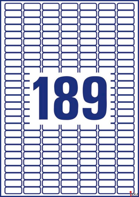 Etykiety uniwersalne L4731REV-25 25,4 x 10 30ark Usuwalne, Avery Zweckform