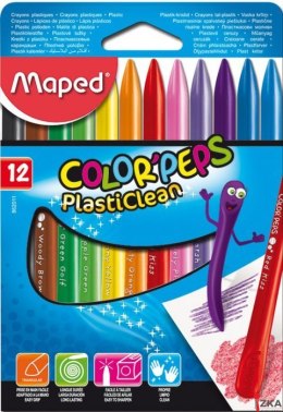Kredki plastikowe Colorpeps 12 kolorów 862011 MAPED