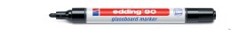 Marker EDDING do tablic szklanych czarny 90/001/c ed suchościeralny