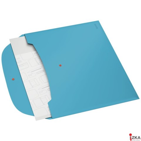Teczka kopertowa z 2 przegródkami Leitz Cosy, szara 47090089 Teczka kopertowa z 2 przegródkami Leitz Cosy, szara 47090089
