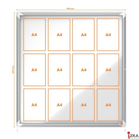 Gablota magnetyczna zewnętrzna Nobo Premium Plus 12xA4 1902581