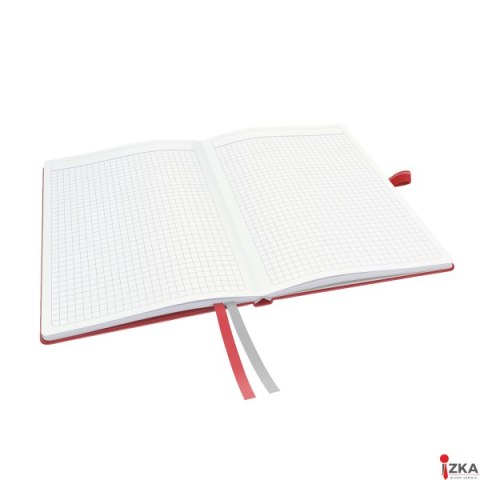 Notatnik LEITZ Complete A5 twarda oprawa 80k czerwony kratka 44770025