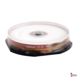Płyta OMEGA CD-R 700MB 52X CAKE (10) OM10 a _a