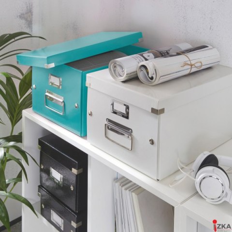 Pudełko LEITZ Click & Store A4 turkusowe 60440051 Pudełko LEITZ Click & Store A4 turkusowe 60440051