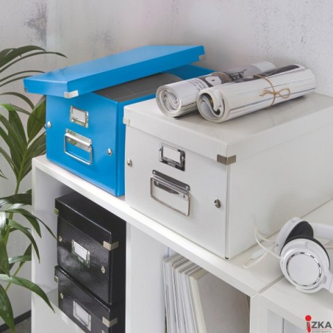 Pudło LEITZ C&S uniwersalne średnie WOW niebieskie 60440036 Pudło LEITZ C&S uniwersalne średnie WOW niebieskie 60440036
