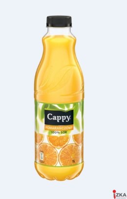 Sok CAPPY POMARAŃCZOWY 100% 1L butelka PET