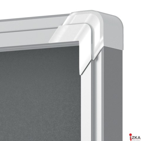 Gablota filcowa wewnętrzna Nobo Premium Plus 6xA4, szara 1915328