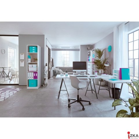 Segregator ofertowy A4 4DR/30mm turkusowy LEITZ WOW 42400051 Segregator ofertowy A4 4DR/30mm turkusowy LEITZ WOW 42400051