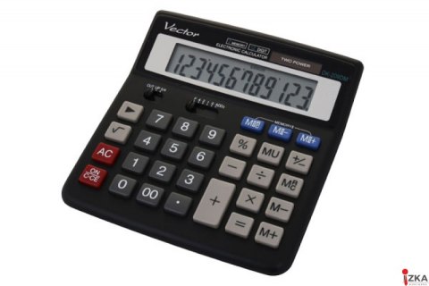 Kalkulator VECTOR DK209DM 12 pozycyjny . Kalkulator VECTOR DK209DM 12 pozycyjny .