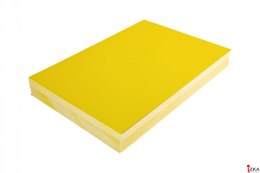 Karton CHROMOLUX żółty A4 DOTTS 100 szt. okładki do bindowania