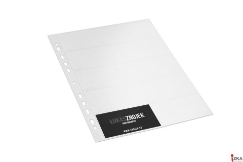 Koszulki na 20 wizytówek A4 PP 100mic(10szt) BANTEX 100080937 Koszulki na 20 wizytówek A4 PP 100mic(10szt) BANTEX 100080937