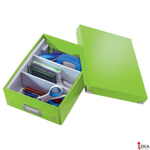 Pudło z przegródkami Leitz C&S, małe, zielone 60570054 -