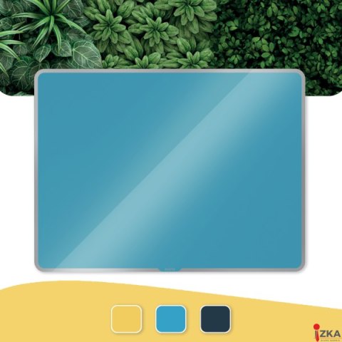 Szklana tablica magnetyczna Leitz Cosy 80x60cm, niebieska 70430061