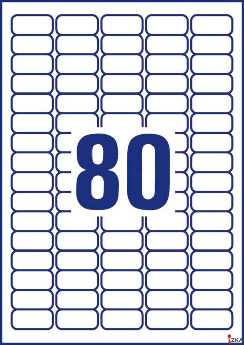 Etykiety uniwersalne L4732REV-25 35,6x16,9 30ark Usuwalne Avery Zweckform