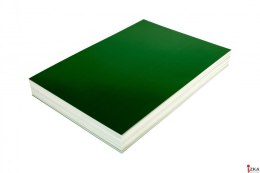 Karton CHROMOLUX zielony A4 DOTTS 100 szt. okładki do bindowania