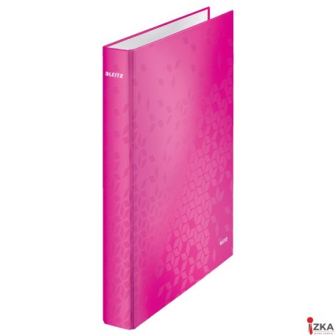 Segregator ringowy LEITZ A4 4DR/25mm różowy WOW 42420023 .