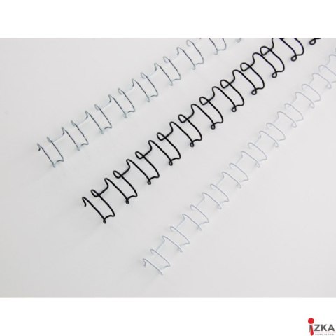 Grzbiety drutowe GBC A4 21L 8mm czarne (100szt) IB165122