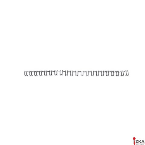 Grzbiety drutowe GBC A4 21L 8mm czarne (100szt) IB165122