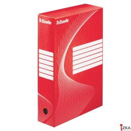 Pudełka archiwizacyjne ESSELTE BOXY 80mm czerwone 128412