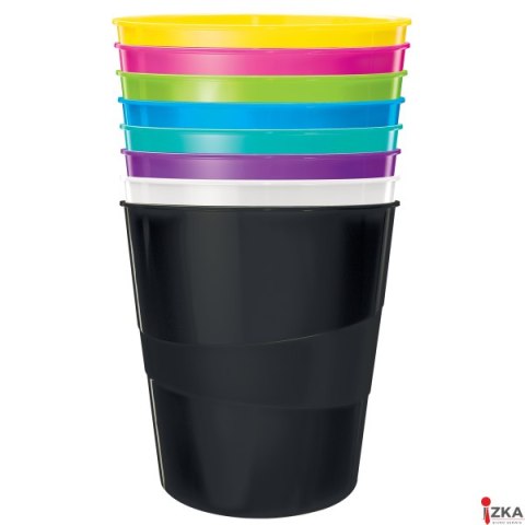 Kosz na śmieci 15L LEITZ WOW różowy metalik 52781023 .