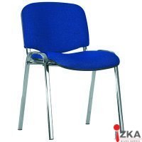 Krzesło konferencyjne ISO chrome CU-73 szaro-czarny NOWY STYL