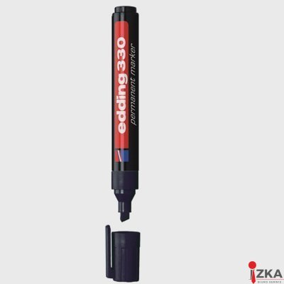 Foliopis 330-1 czarny EDDING końcówka ścięta