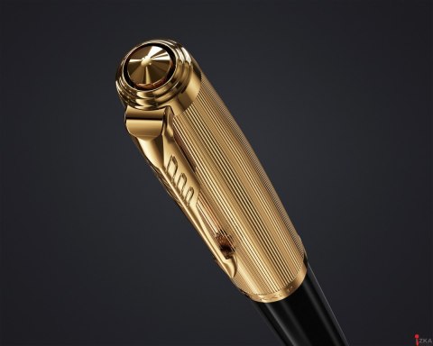 Pióro wieczne (F) - 18K PARKER 51 DELUXE BLACK GT 2123511, giftbox Pióro wieczne (F) - 18K PARKER 51 DELUXE BLACK GT 2123511, giftbox