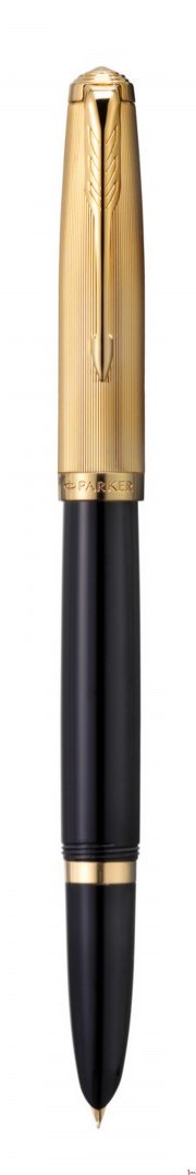 Pióro wieczne (F) - 18K PARKER 51 DELUXE BLACK GT 2123511, giftbox Pióro wieczne (F) - 18K PARKER 51 DELUXE BLACK GT 2123511, giftbox