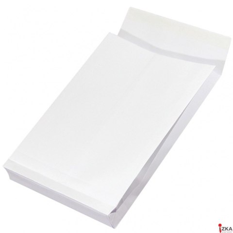 Koperty RBD z taśmą silikonową OFFICE PRODUCTS, HK, C4, 229x324mm, 130gsm, 250szt., białe