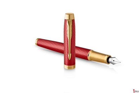 Pióro wieczne (F) PARKER IM PREMIUM RED GT 2143650, giftbox PARKER Pióro wieczne (F) PARKER IM PREMIUM RED GT 2143650, giftbox PARKER
