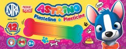 Plastelina Astrino 12 kolorów ASTRA, 303221003