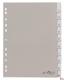 Przekładki A4-10 indeksów PP 644110