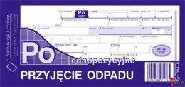 384-8 Przyjęcie odpadu jednopozycyjne Po
