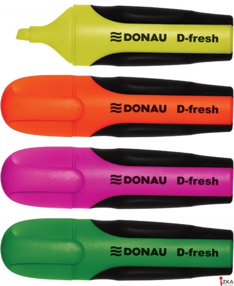 Zakreślacz 4kol.7350904PL-99 D-FRESH DONAU