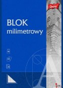 Blok milimetrowy A4 20kartek UNIPAP