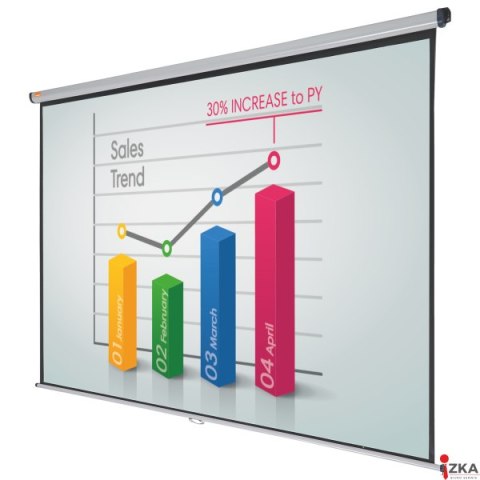 Ekran NOBO ścienny 240x181 3cm (4:3) przekątna 300.9cm 1902394