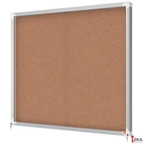 Gablota korkowa Nobo Premium Plus 15xA4 (drzwiczki przesówne) 1915332