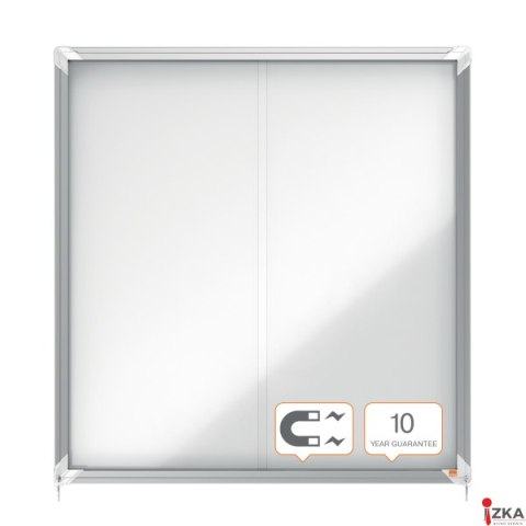 Gablota magnetyczna zewnętrzna Nobo Premium Plus 12xA4 (drzwiczki przesówne) 1902570