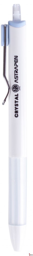 Długopis automatyczny Astra Pen Crystal white 201120004