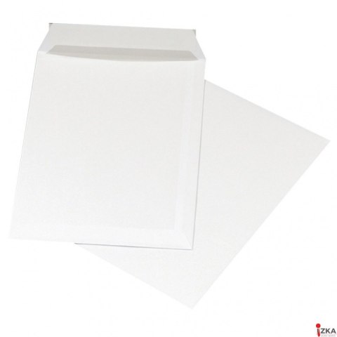 Koperty z taśmą silikonową OFFICE PRODUCTS, HK, C4, 229x324mm, 90gsm, 10szt., białe