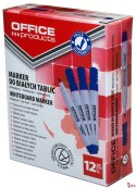 Marker do tablic , okrągły, 1-3mm (linia), niebieski, typu OFFICE PRODUCTS 17071411-01