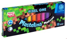 Plastelina Pixel One 12 kolorów ASTRA, 303221005