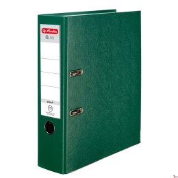 Segregator Q.FILE A4, 8 cm, PP zielony 300003086 HERLITZ