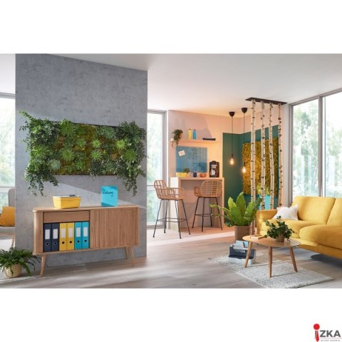 Szklana tablica magnetyczna Leitz Cosy 45x45cm, żółta, 70440019 Szklana tablica magnetyczna Leitz Cosy 45x45cm, żółta, 70440019