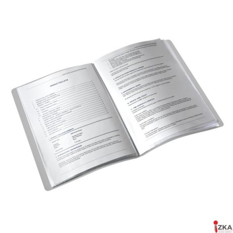 Album ofertowy 40 koszulek Leitz Style, biały 39590004