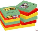 Bloczek samoprzylepny POST-IT_ Super Sticky (622-12SSMAR-EU), 47,6x47,6mm, 12x90 kart., paleta Marrakesz